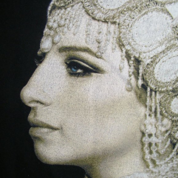 BARBRA STREISAND Concert Tshirt, L, Profile, 2006 - Picture 9 of 9